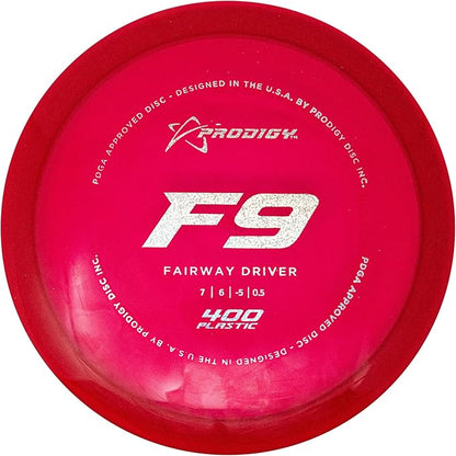 Prodigy Disc 400 F9 Disc Golf Disc - Understable Fairway Driver Disc Golf Disc for Beginners