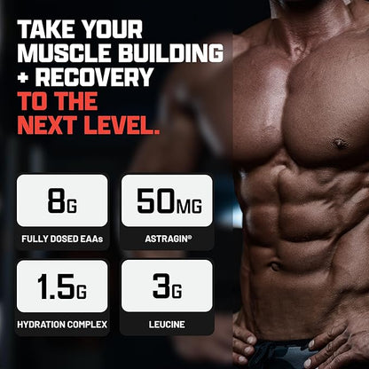 Nutrex Research EAA Hydration | EAAs + BCAAs Powder | Muscle Recovery, Strength, Muscle Building