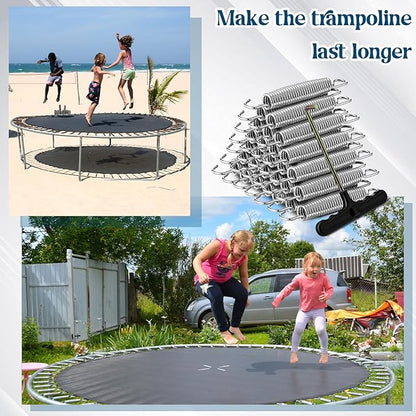 Tudomro Trampoline Springs 5.5 Inch Bulk Heavy Duty Stainless Steel Replacement Trampoline Springs