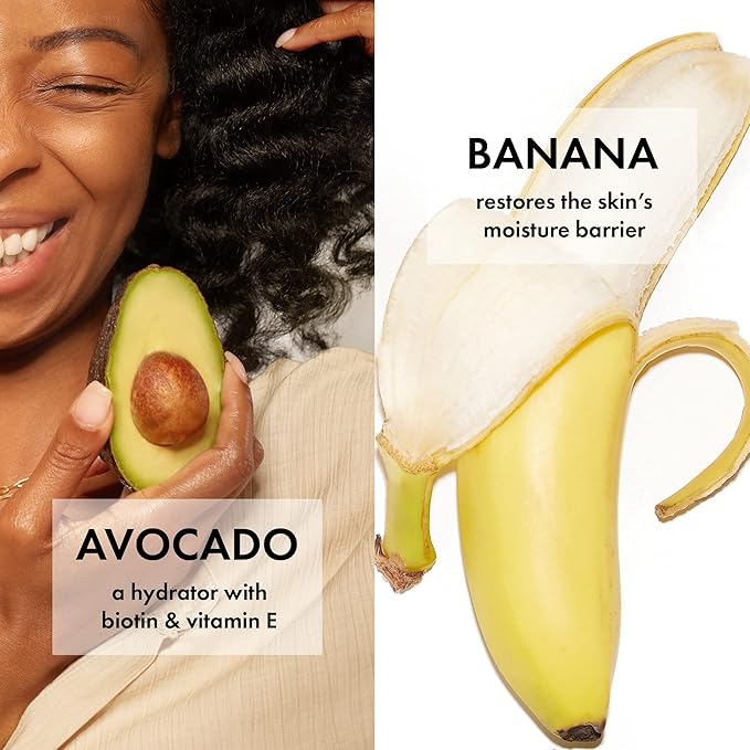 ESW Beauty Avocado Banana Milk - Hydrating Plant-Based Milk Face Mask - Moisturizing with Avocado &