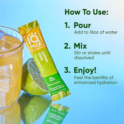 IQMIX Hydration Electrolyte Powder – 4-in-1 Formula for Hydration, Mental Clarity, Mood and