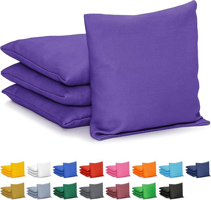 GoSports Classic Cornhole Bean Bags Set of 4-16 Colors Available - Regulation All Weather, Mix and