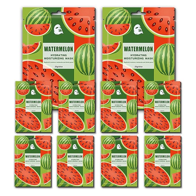 Face Masks Skincare,Hydrating Sheet Masks,Collagen Night Wrapping Mask,Facial Mask for
