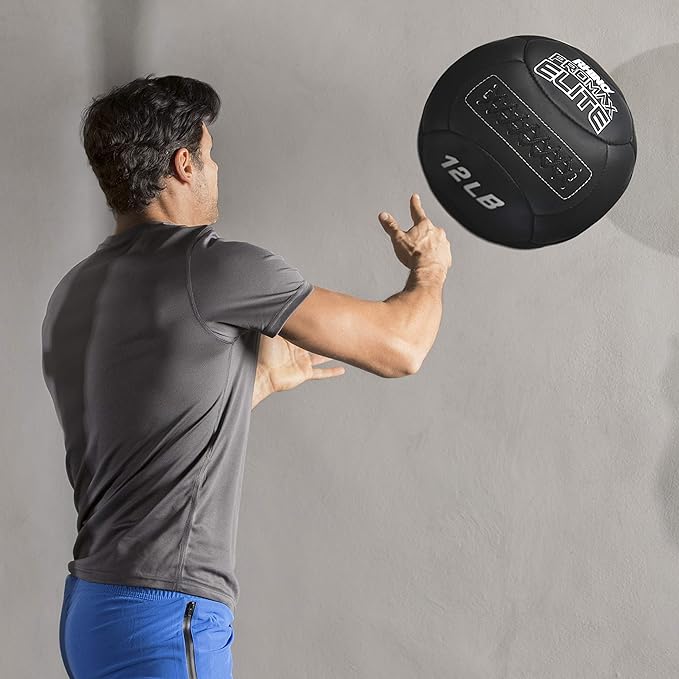 Champion Sports Rhino Promax Elite Slam Ball – Soft Shell, Non-Slip Grip, Multiple Weights