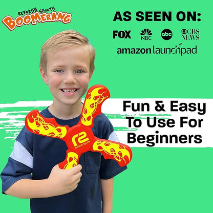 Boomerang for Kids - It Really Does Fly Back - Fun & Easy to Use Gifts for Boys & Girls - Best Toys