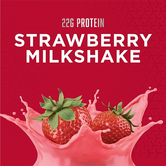 BSN SYNTHA-6 Whey Protein Powder, Strawberry Protein Powder with Micellar Casein, Milk Protein