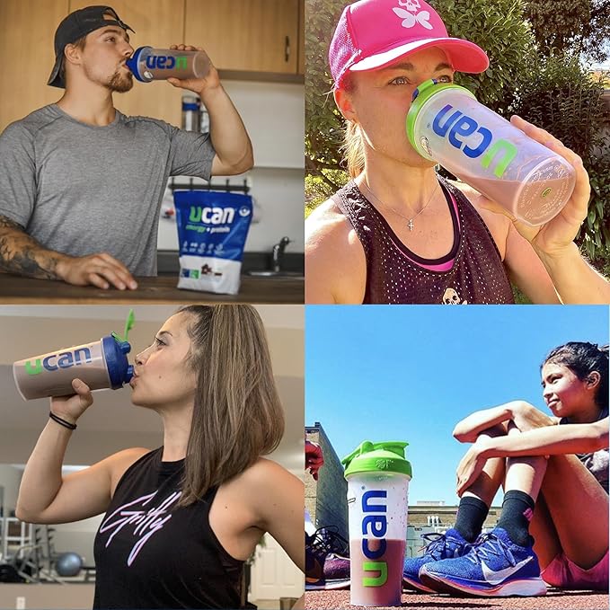 UCAN Energy + Whey Protein Powder - 19g Per Serving with Amino Acids EAAs & BCCAs - Keto, No Added