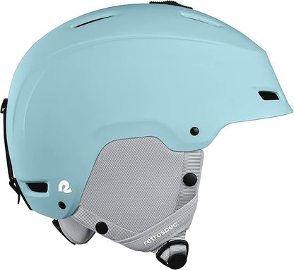 Retrospec Zephyr Ski Helmet - Snowboard Helmet for Adults & Youth - Adjustable Fit with Breathable