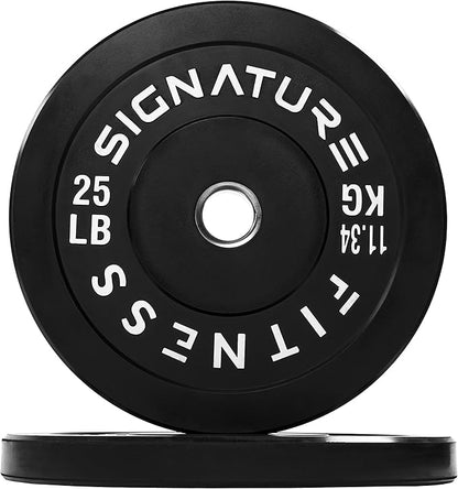 Olympic Bumper Plates Set, 2" Weight Plates for Strength Training & Weightlifting, Paris or Set or