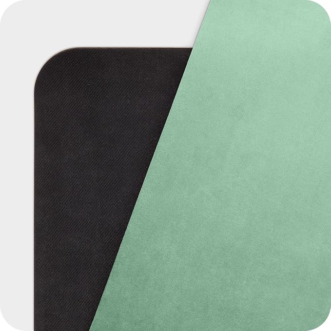 4mm Cushioned Exercise Mat for Yoga & Pilates - Anti Slip, Polyurethane with Suede Top & Carrying