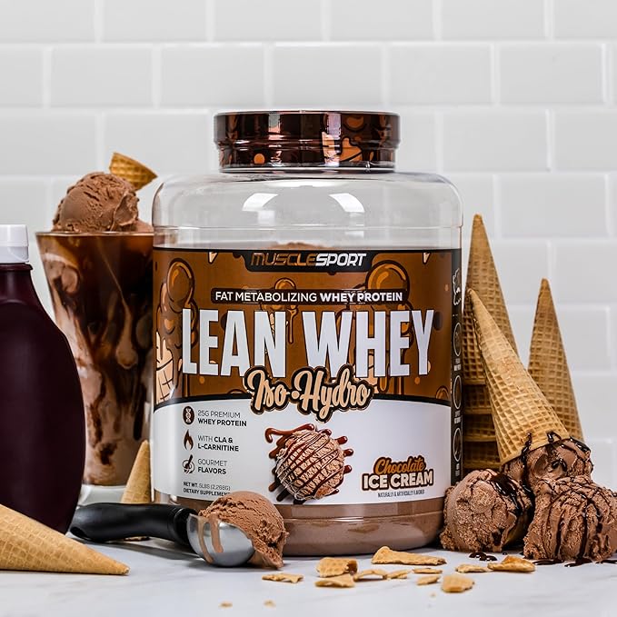 Musclesport Lean Whey Revolution??Protein Powder - Whey Protein Isolate - Low Calorie, Low Carb
