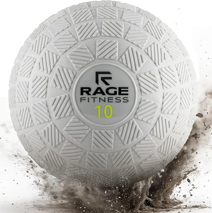 Slam Ball,10, 15, 20lb Medicine Balls, Tread Texture For Firm Grip, Full Body Workout Dynamic