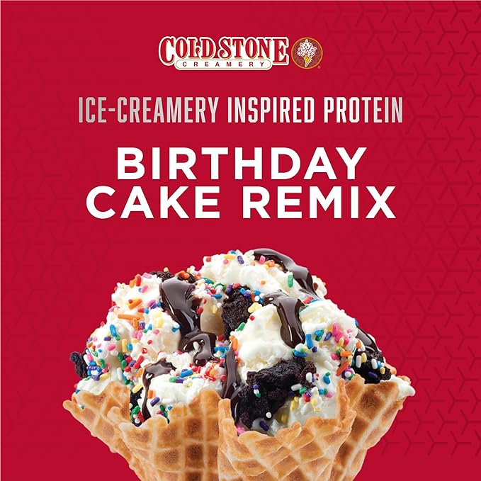 BSN Syntha-6 Whey Protein Powder, Cold Stone Creamery- Birthday Cake Remix Flavor, Micellar Casein