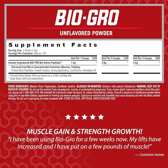 iSatori BIO-GRO Protein Synthesis Amplifier, for Muscle Recovery & Growth, Enhanced Stimulant Free