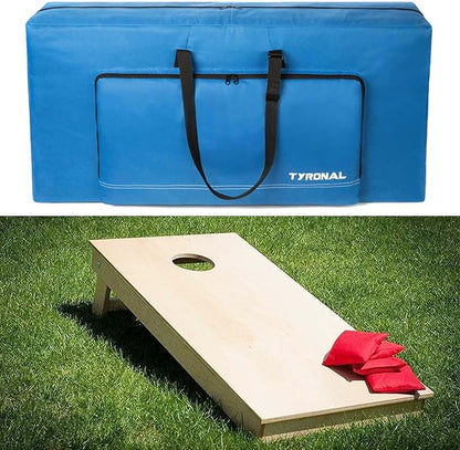 Cornhole Carrying Case Fits 4' x 2' Regulation Size Board, Cornhole Carrying Bag with Protective