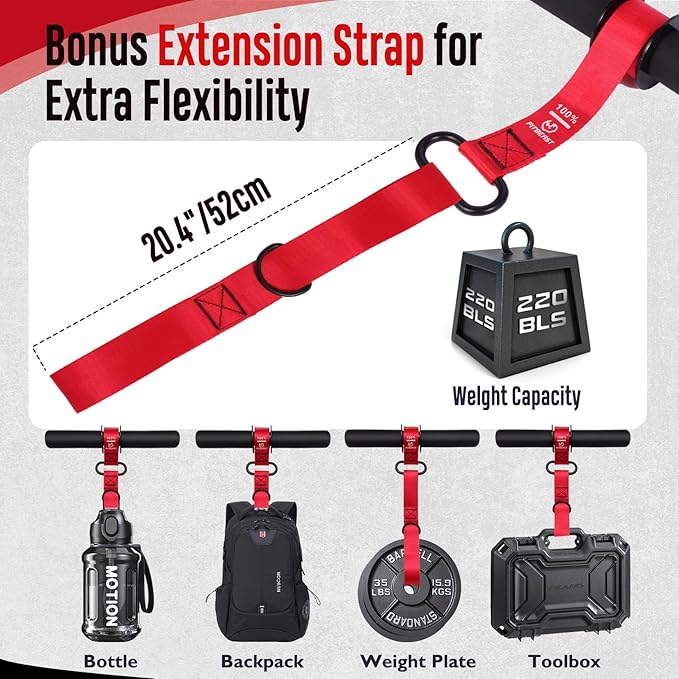 FitBeast Forearm Strengthener & Forearm Exerciser, Wrist Roller with Thicker Handle, Forearm