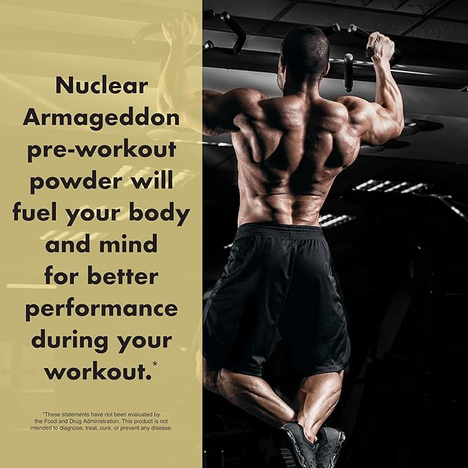 Anabolic Warfare Nuclear Armageddon Pre Workout Powder Pre-Workout for Men & Women with
