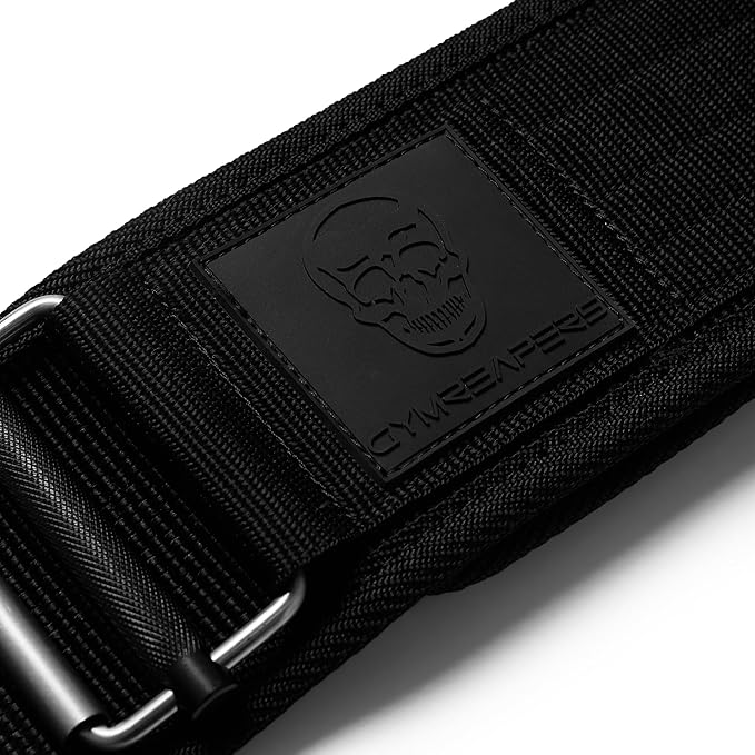 Gymreapers Quick Locking Weight Lifting Belt for Men Gym Belt for Powerlifting Deadlift Belt with 4