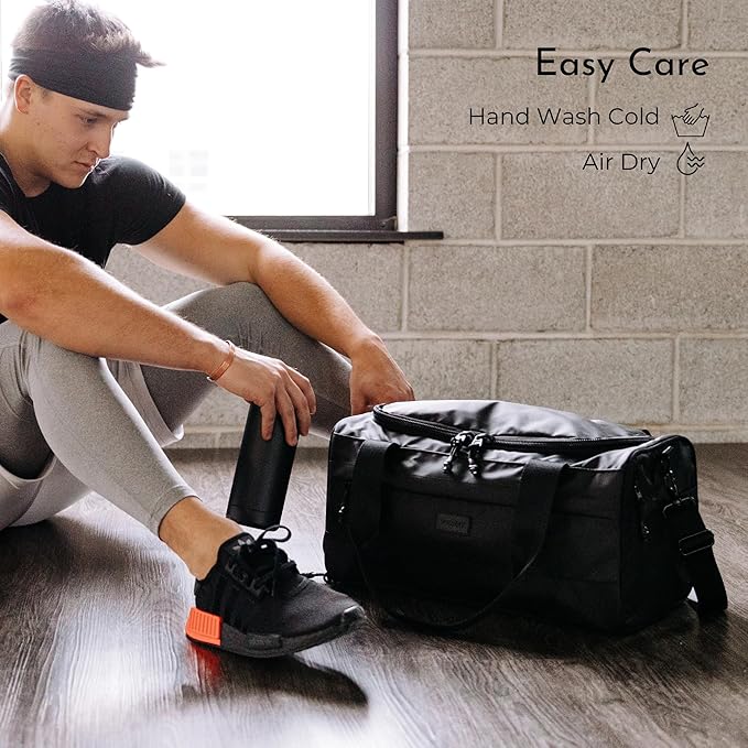 Vooray 22L Boost Duffle Bag – Small Gym Bag for Men and Women, Lightweight Travel Duffel with Shoe
