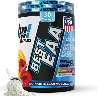 BPI Sports Essential Amino Acids EAA Powder - Pre, Intra & Post Workout Drink - BCAA Powder for Men