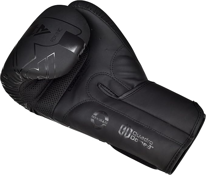 RDX Boxing Gloves, Pro Training Sparring, Maya Hide Leather, Muay Thai MMA Kickboxing, Men Women
