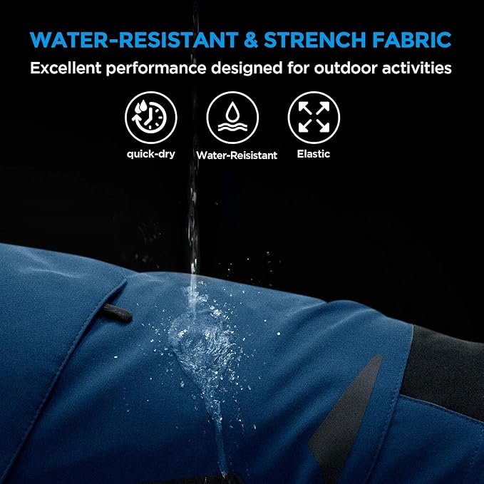 XKTTAC Men's Outdoor Quick Dry Lightweight Stretchy Shorts for Hiking, Tactical, Camping, Travel