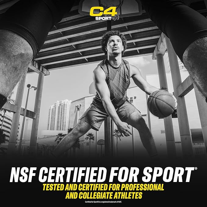 Cellucor C4 Sport Pre Workout Powder Fruit Punch - NSF Certified for Sport | 30 Servings, Packaging