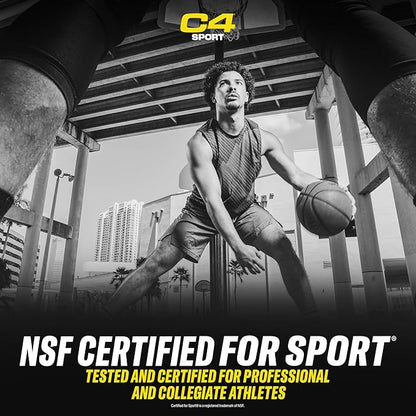 Cellucor C4 Sport Pre Workout Powder Fruit Punch - NSF Certified for Sport | 30 Servings, Packaging