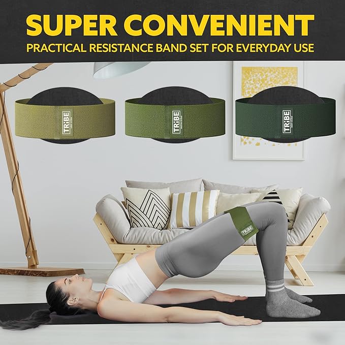 Fabric Resistance Bands for Legs - Workout Bands Resistance Bands for Men and Women - Booty Bands