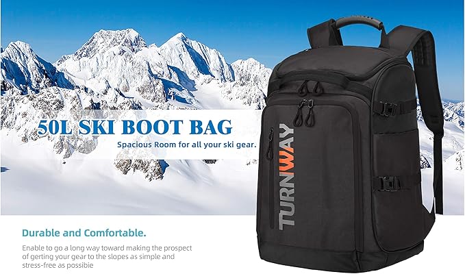 Ski/Snowboard Boot Bag/Skating Bag | Excellent for Store and Transport Gear, Jacket, Helmet