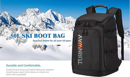 Ski/Snowboard Boot Bag/Skating Bag | Excellent for Store and Transport Gear, Jacket, Helmet