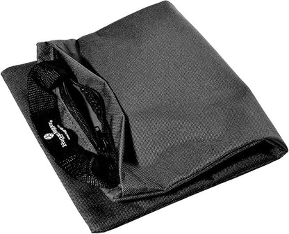 Hugger Mugger Unfilled 10lb Yoga Sandbag - Adds Weight to Your Poses, Zipper Cover, Sturdy Handle
