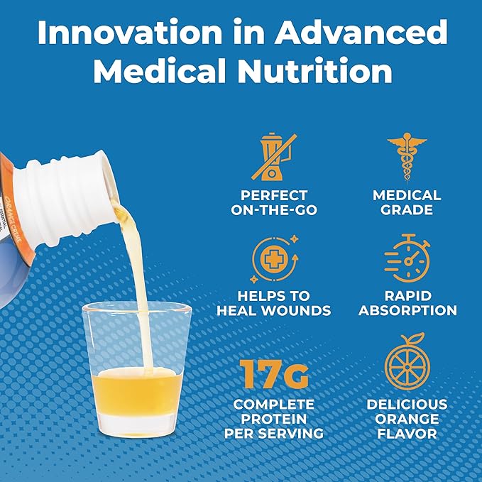 Liquid Collagen Protein Shot, 17g Clear Protein Nano-Hydrolyzed Grass Fed Collagen, 2g Arginine for