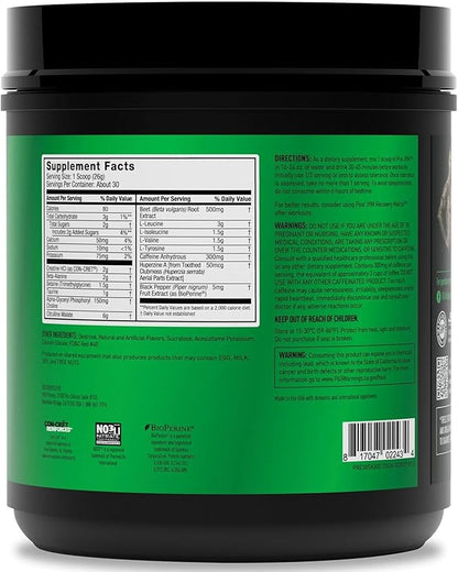 JYM Supplement Science Pre JYM Strawberry Kiwi Pre Workout Powder - BCAAs, Nootropics, Creatine