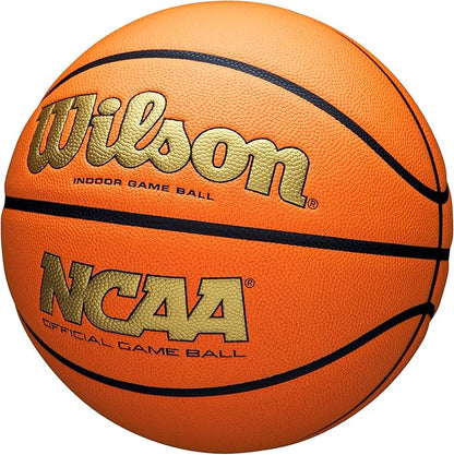WILSON NCAA Evo NXT Official Indoor Game Basketballs - Sizes 6 and 7