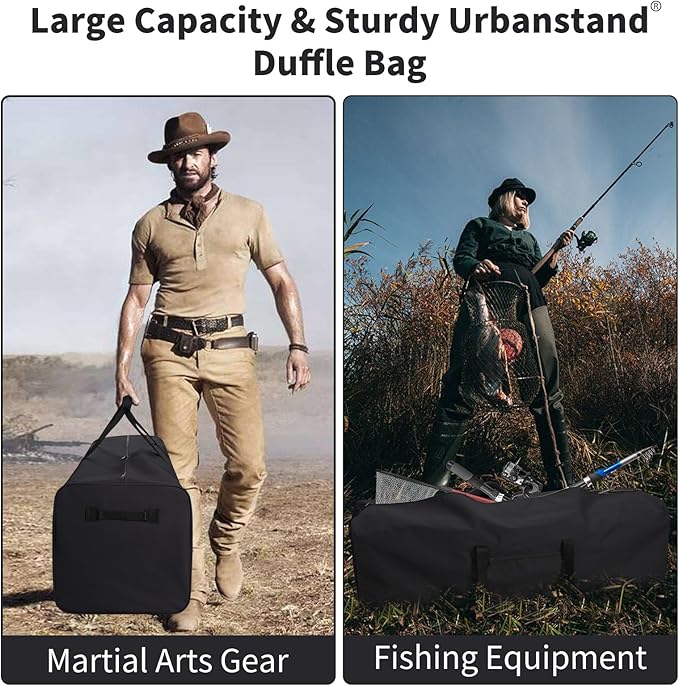 Urbanstand 48 Inch Travel Duffle Bag Extra Large Sport Equipment Duffel Bags with 2-way Lockable