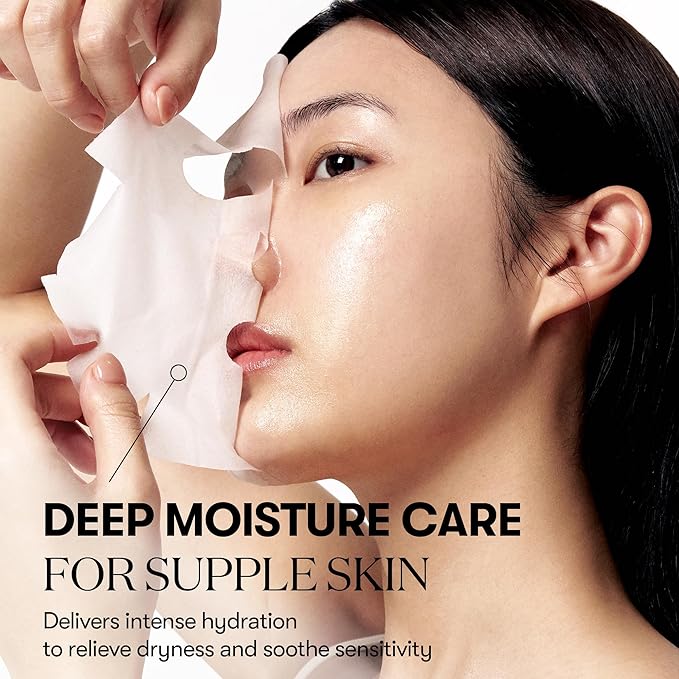 VT COSMETICS Cica-Exosome Moisture Mask 20 Sheets, Centella Asiatica & Hyaluronic Acid with