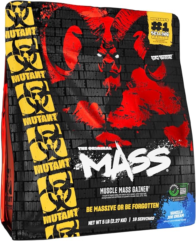 Mutant Mass | Weight Mass Gainer Protein Powder - high Calorie Protein Powder for Muscular Mass