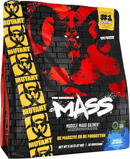 Mutant Mass | Weight Mass Gainer Protein Powder - high Calorie Protein Powder for Muscular Mass