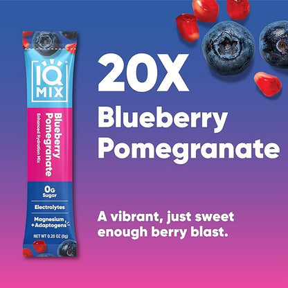 IQMIX Hydration Electrolyte Powder – 4-in-1 Formula for Hydration, Mental Clarity, Mood and
