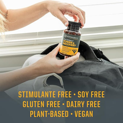 Amino Acids Supplement Recovery Capsules Stimulant-Free Post-Workout Muscle Recovery & Strength