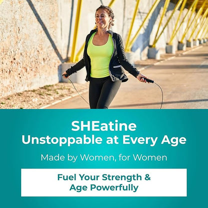 Reignite Wellness by JJ Virgin | SHEatine Powder | Creatine Trifecta for Powerful Aging | Creatine