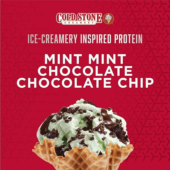 BSN Syntha-6 Whey Protein Powder, Cold Stone Creamery- Mint Mint Chocolate Chocolate Chip Flavor