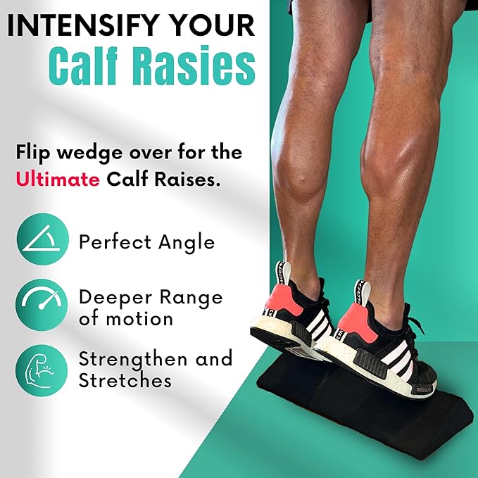 Slant Board for Calf Stretching | Balance Board Calf Stretcher for Plantar Fasciitis