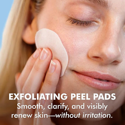 Skyn ICELAND Nordic Facial Peeling Pads With AHA and BHA. Exfoliating Toner for Breakout Prone