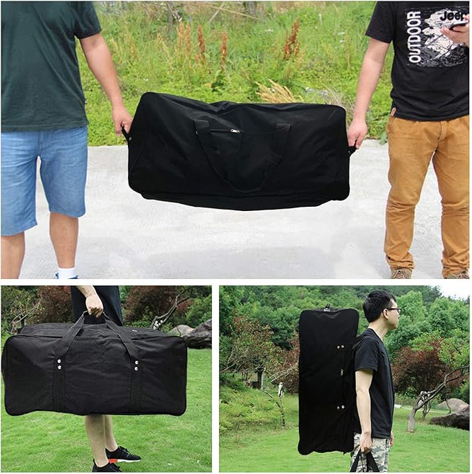 Extra Large Duffel Bag Lightweight Water Resistant Heavy Duty Duffle Bag Foldable Travel Duffle Bag