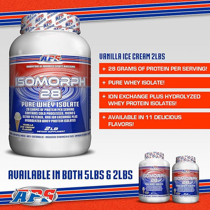 APS Nutrition Isomorph Protein Powder Supplement | Whey Protein Isolate | Ultra- Filtered | 28g