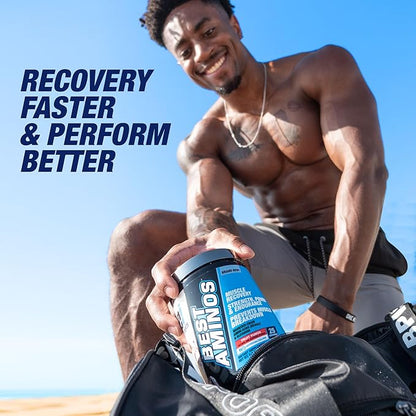 BPI Sports Best Aminos - BCAA Powder Post Workout & Glutamine Recovery Drink with Branched Chain