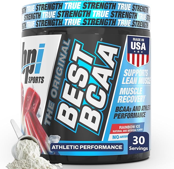 BPI Sports Best BCAA Powder - Muscle Recovery Support - Branched Chain Amino Acids | Building