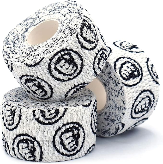 WOD Nation Flexible Hook-Grip Athletic Tape – Easy-Tear, Sweat-Proof Thumb & Finger Strips for